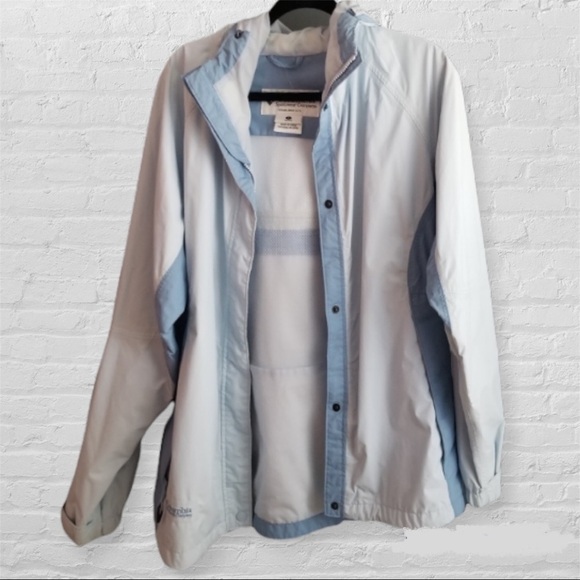 Columbia blue lightweight spring jacket - Picture 1 of 5